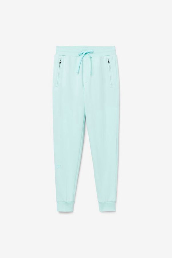 Fila Gabriel French Terry Drawstring Women's Jogger Pants - Blue,NZ 47-15804